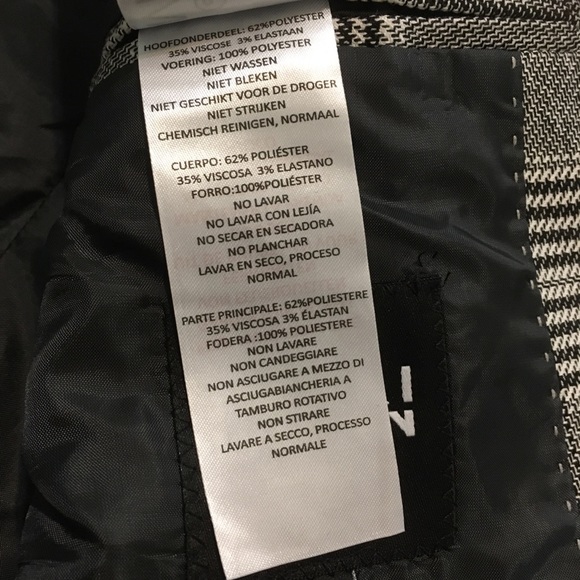 NWT, boohoo Man plaid blazer size 34 - Picture 14 of 15